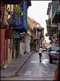 Calle de Santo Domingo (I) - Cartagena de Indias